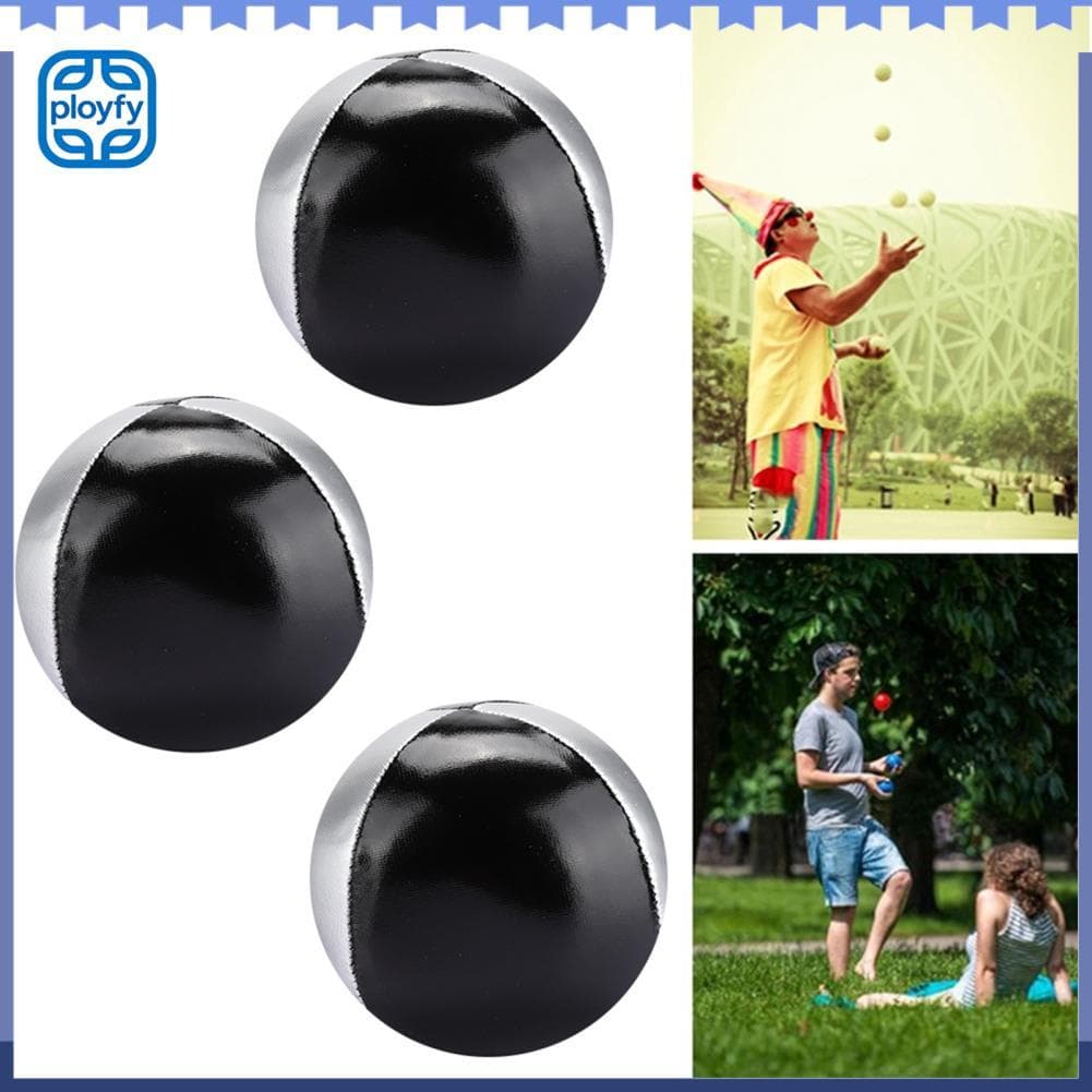 Ployfy FOSA 3 PCS Malabarismo Bola PU Couro Partícula Coloidal Fina Lazer Interior Portátil