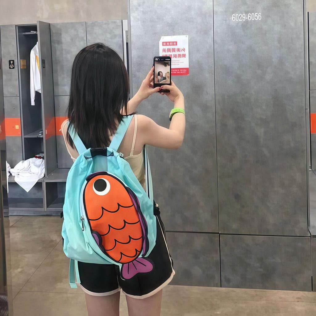 Adulto crianças saco de natação seco molhado separação beira-mar saco de armazenamento de viagem meninos meninas mochila