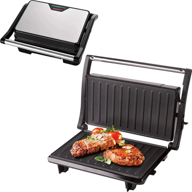 Máquina De Bife Fabricante 110V Comércio Exterior Pão Café Da Manhã Comida Leve