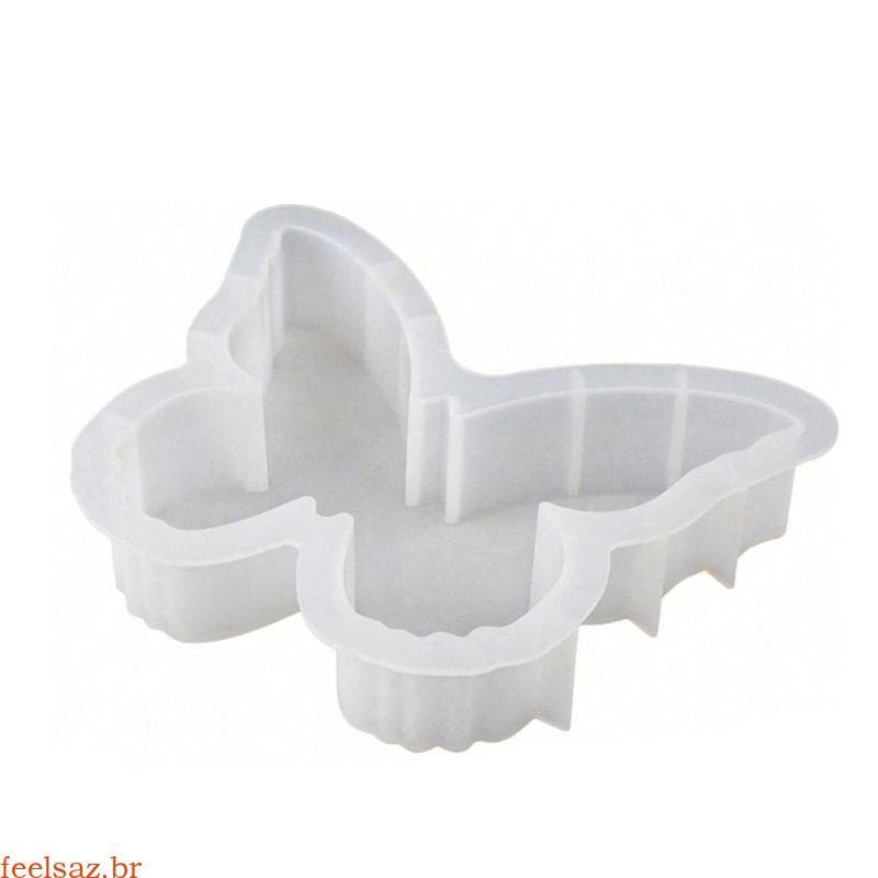 feelsaz Molde Borboleta Silicone Flexível Para Resina Epóxi Moldes Artesanato Formato 3D Suportes