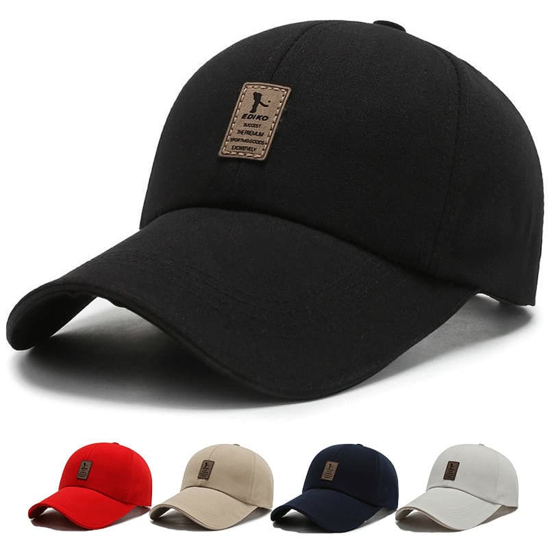 Chapéu masculino boné de beisebol masculino Casual boné de pico ao ar livre protetor solar chapéu de sol moda chapéu de