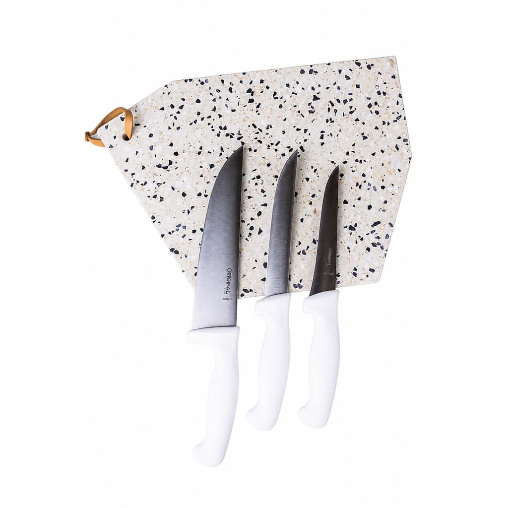 Kit  Facas de Cozinha 8', 6' e 5,7' Polegadas