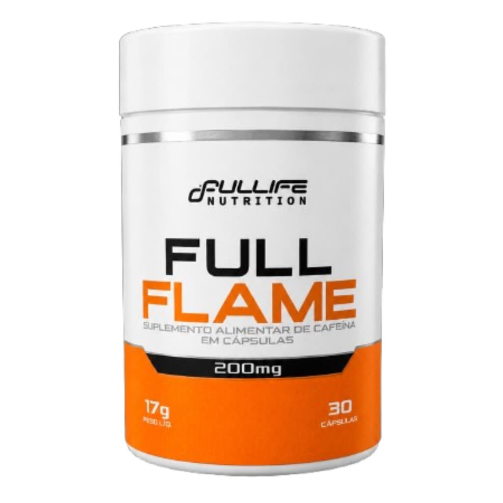 Cafeina 200mg - Fulllife Nutrition 30 Capsulas