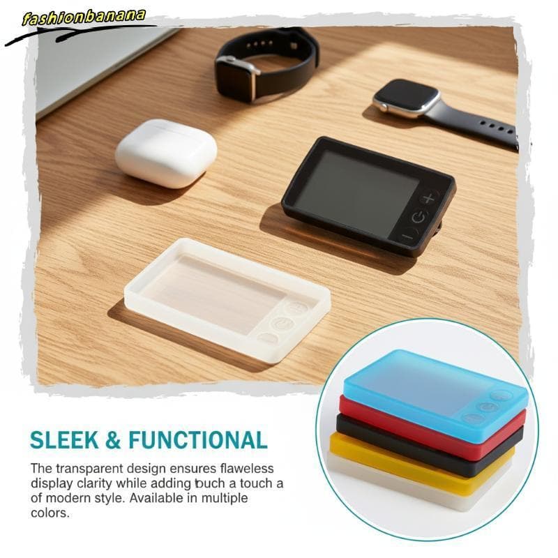 S866 Scooter Elétrico Painel Guarda Silicone Capa Protetora Para Tempos Chuvosos E Defesa De Detritos De Estrada