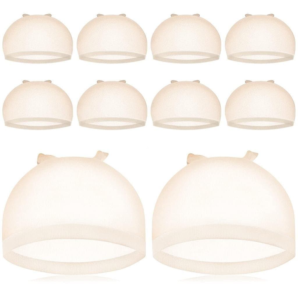 HDWigCap, conjunto de 8 peças de toucas transparentes para perucas da marca IKOCO, especificamente para mulheres, com bo