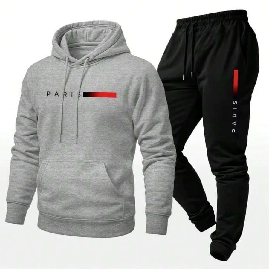 Conjunto Moletom Canguru e Calça em Algodão – Moda Inverno, Conforto, Estilo e Qualidade Premium