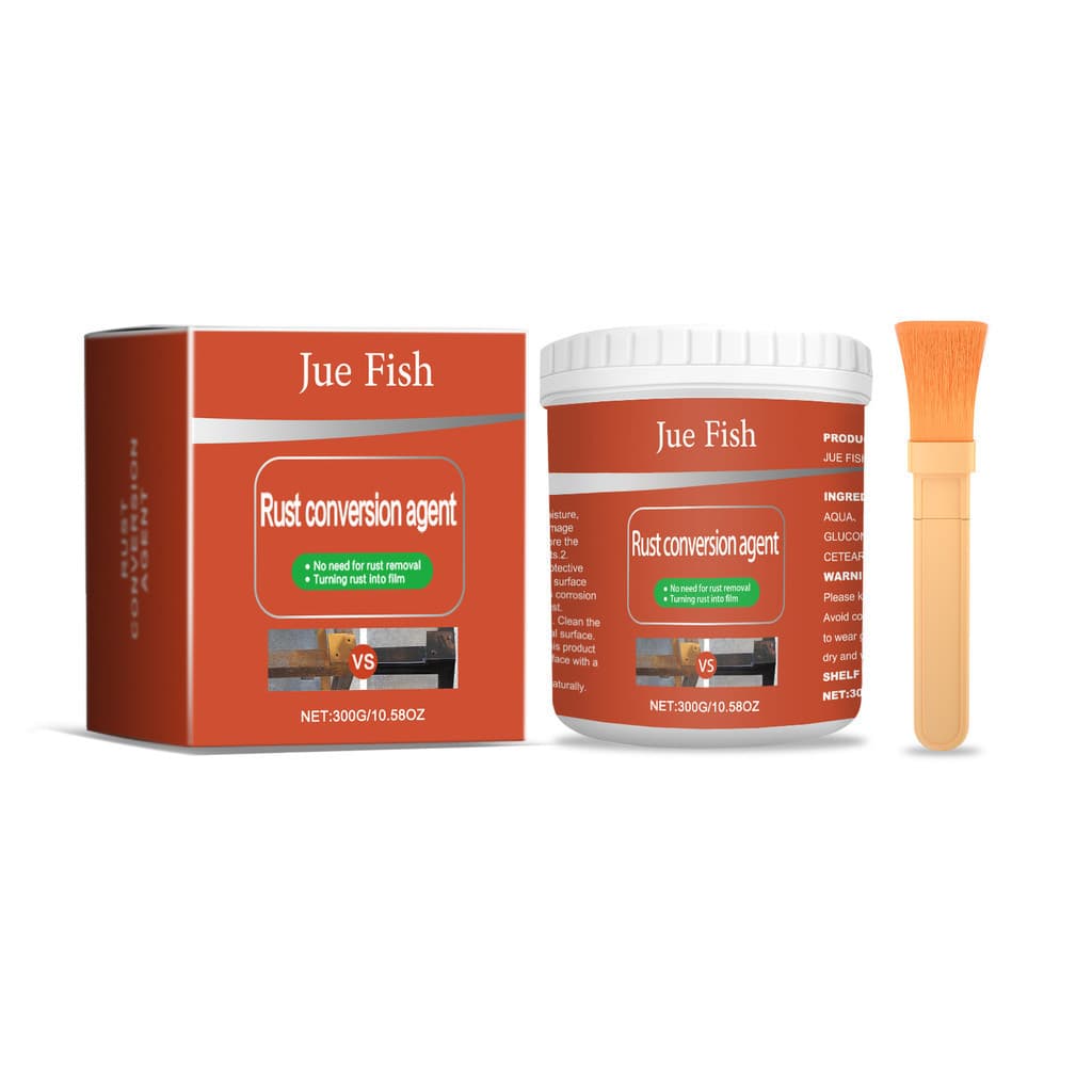 Conjunto de Tinta Anticorrosiva Multifuncional Jueyu (300g) Tinta Anticorrosiva para Metal Resistente à Corrosão Tinta R