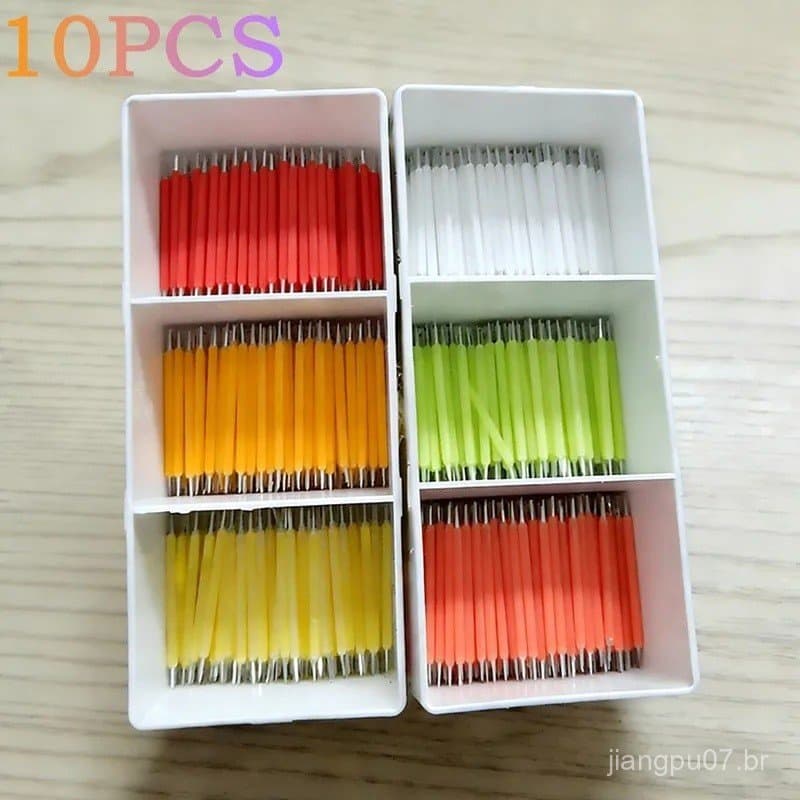 10PCS Filamento LED COB Multicolorido DC 3V para Lâmpada Edison, Diodos Incandescentes, Acessórios para Decoração de Ilu