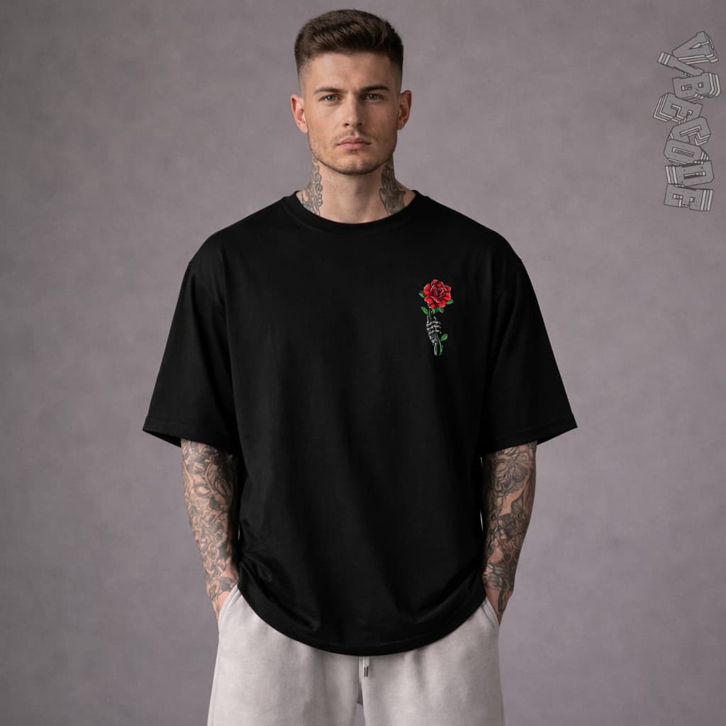 Camiseta Oversized Básica 100% Algodão Unissex Streetwear Casual Premium