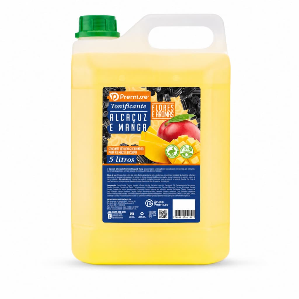 Sabonete Líquido Flores e Aromas 5L Manga e Alcaçuz