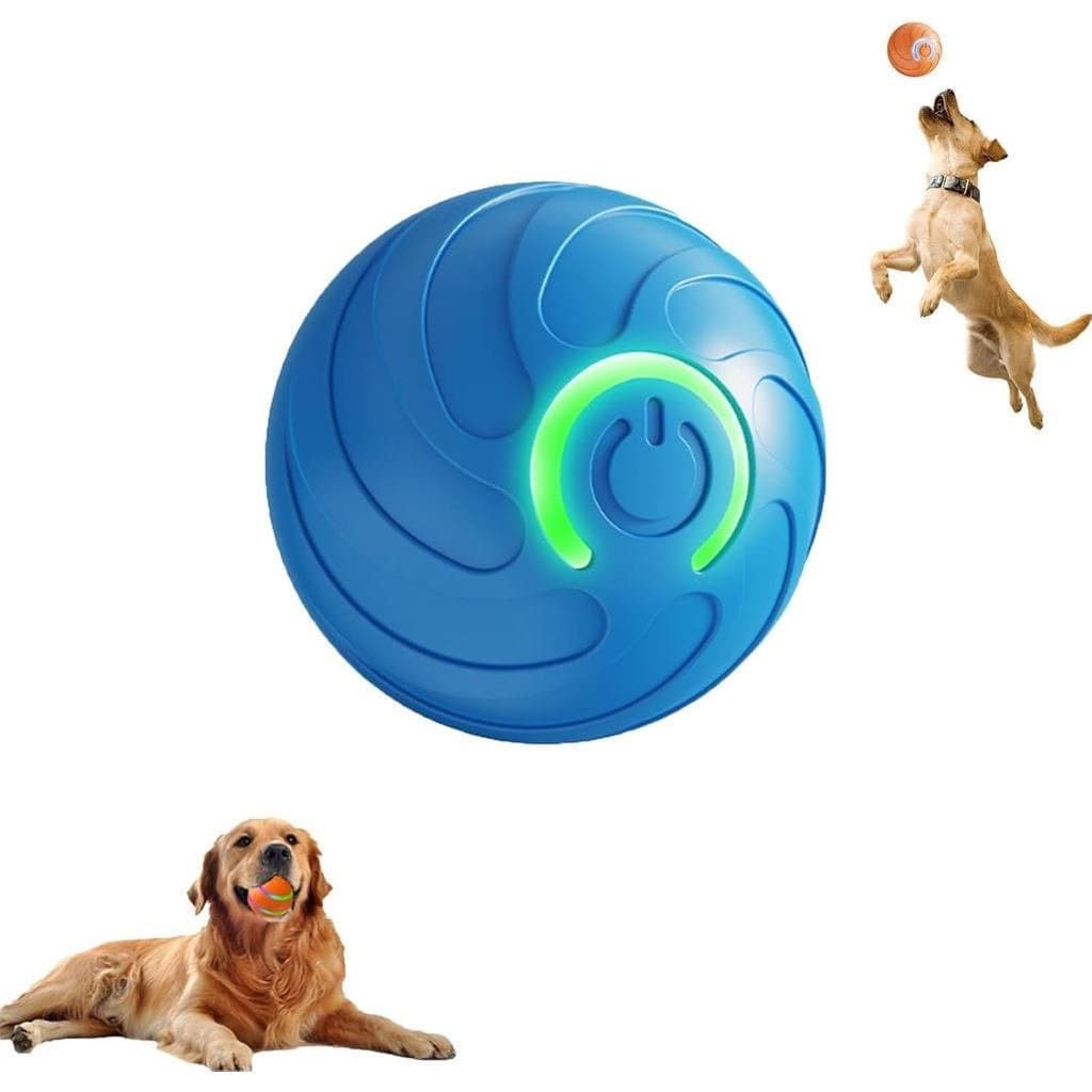 Bola inteligente que salta, adequada para cães, versão atualizada da bola saltitante Duraspin de 2025, brinquedo de bola