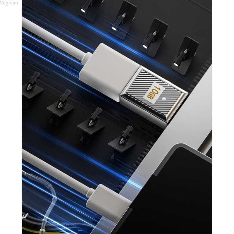Veg USB Tipo C Adaptador Extensão Para 3.0 Fêmea Extensor Conversor Estendido Sincronização Conector 10Gb