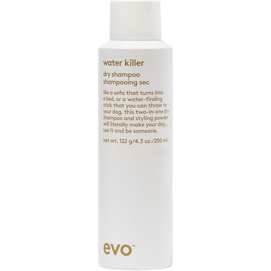 Shampoo Seco Evo Water Killer - Absorve a Oleosidade para Refrescar o Cabelo, Reduz Danos Causados por Lavagens Excessiv