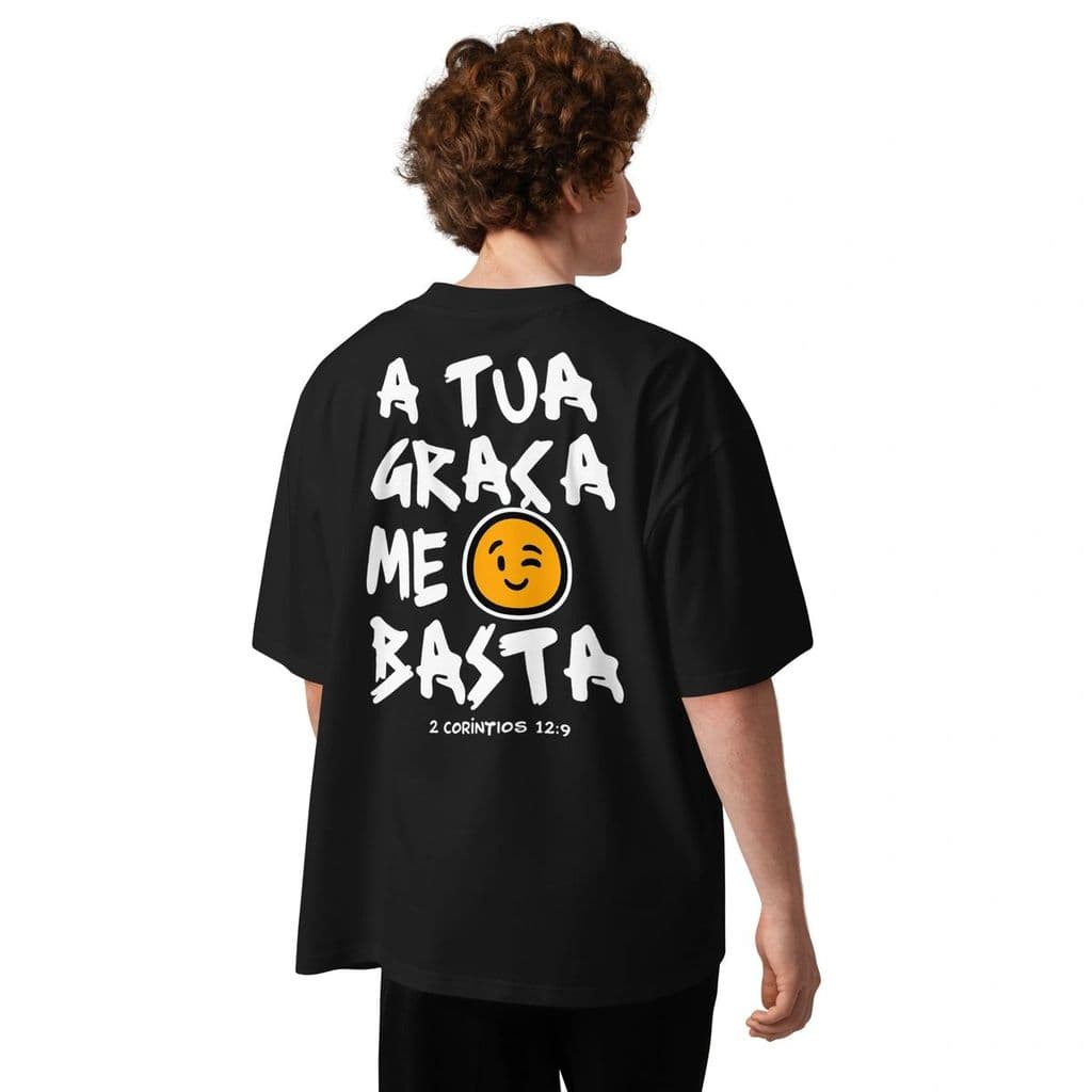 Camiseta Oversized Cristã