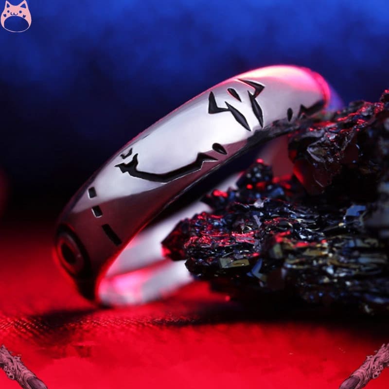 Anime Jujutsu Kaisen Ryomen Sukunaitivei Yuji Anel Cosplay Metal Abertura Ajustável Anéis Unissex Jóias Prop Acessórios