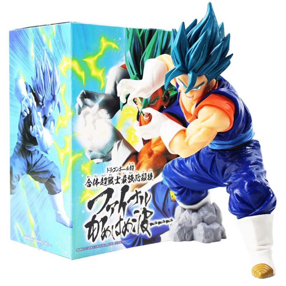 18 Centavos Anime Dragon Ball Z Vegeta Cabolo Super Saiyan Azul Pvc Figura De Ação Colecionável Modelo Brinquedo V4QX AB