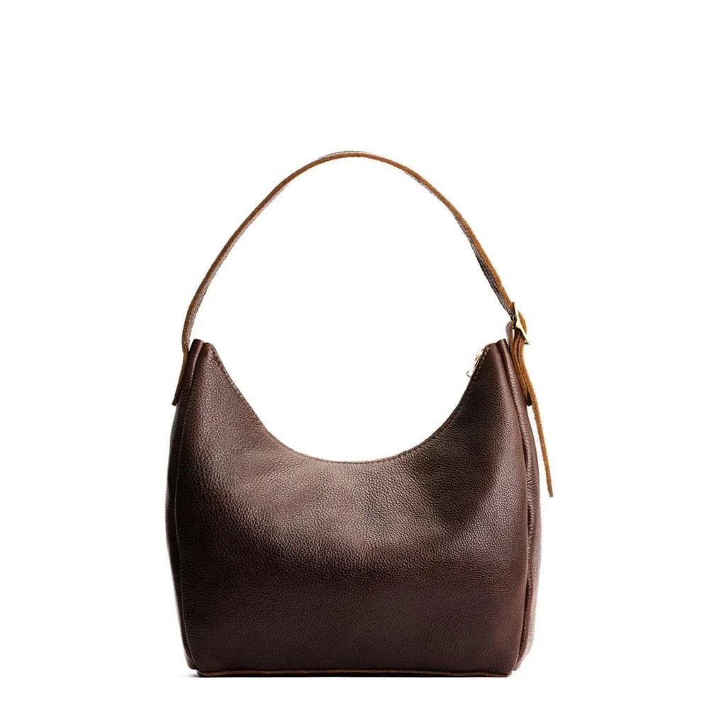 Bolsa de Ombro Portland Leather Aspen - Estrutura para Uso Diário - Bolsa de Ombro em Couro, Alça Ajustável, Fechamento