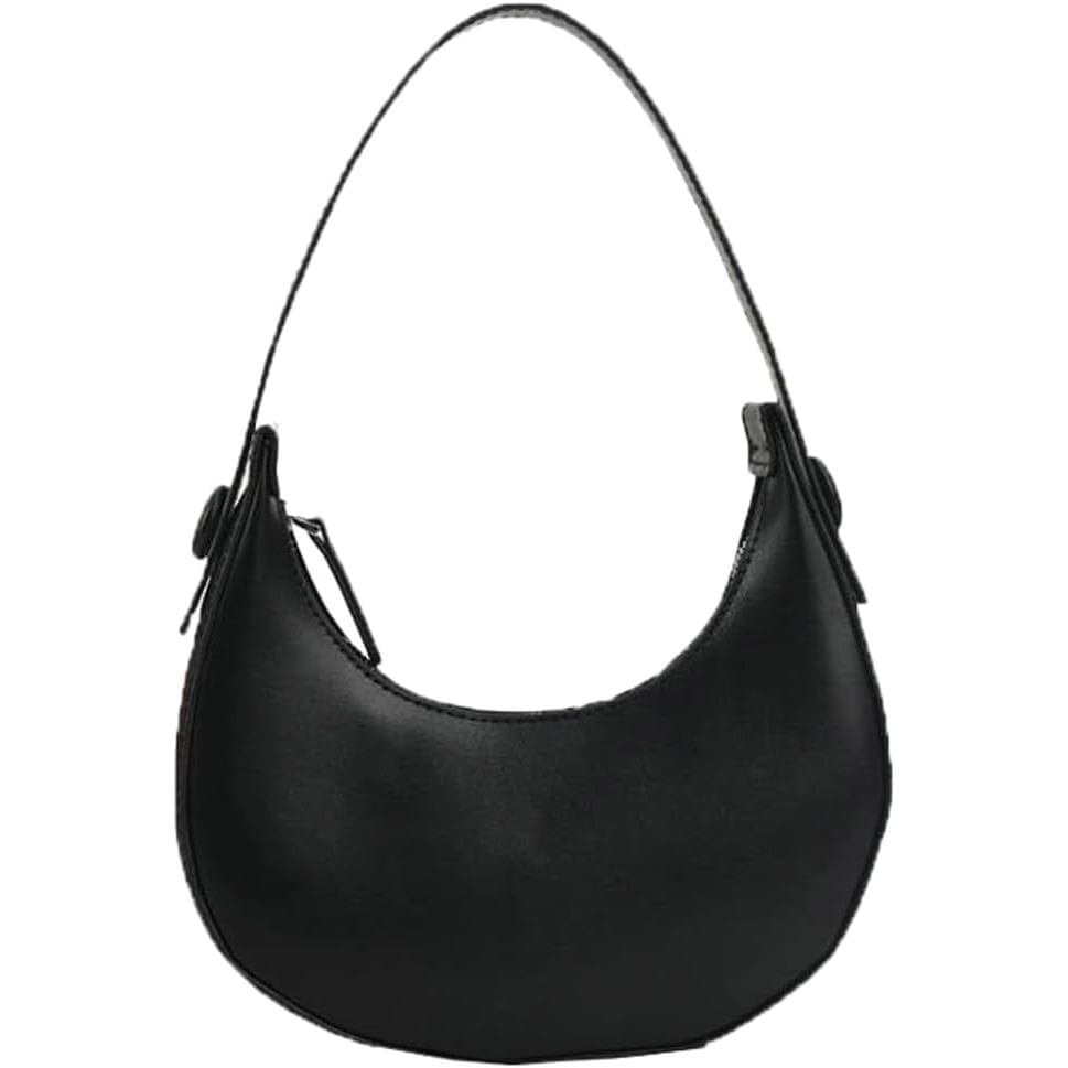 Bolsa de Ombro Crescent para Mulheres – Bolsa Simples e Clássica com Estilo Versátil DYZK