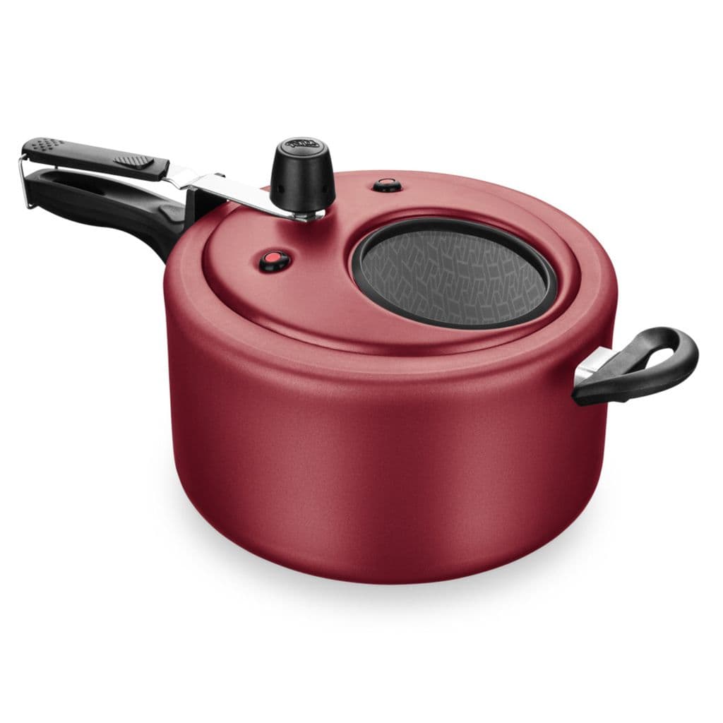 Panela de Pressão MTA 6 Litros com Visor de Vidro Removível Antiaderente Superflon