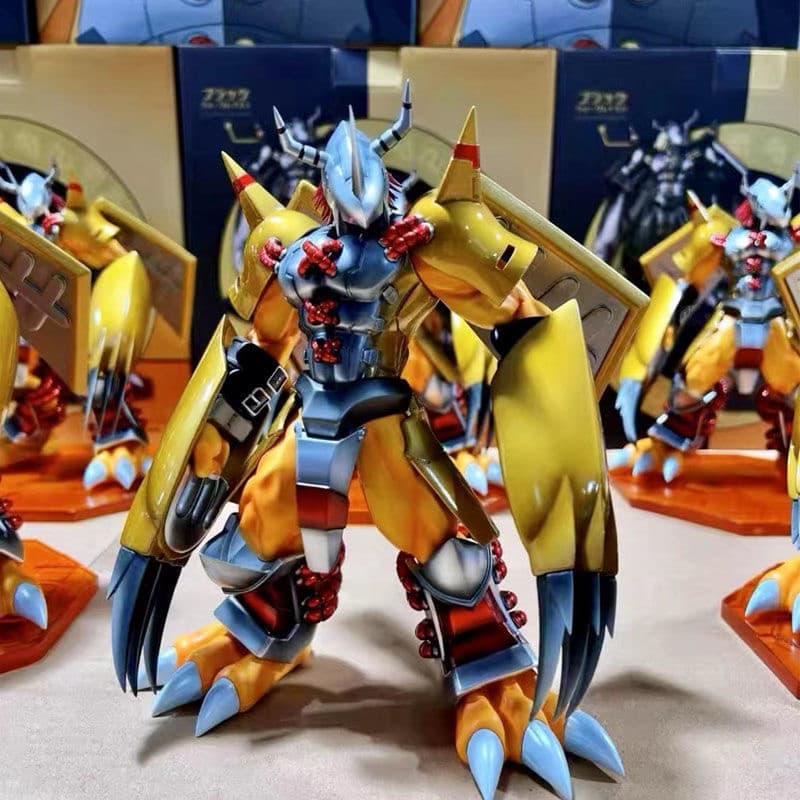 Action Figure do WarGreymon JK Modelo Colecion谩vel De Anime E Presente brinquedos de menino Digimon