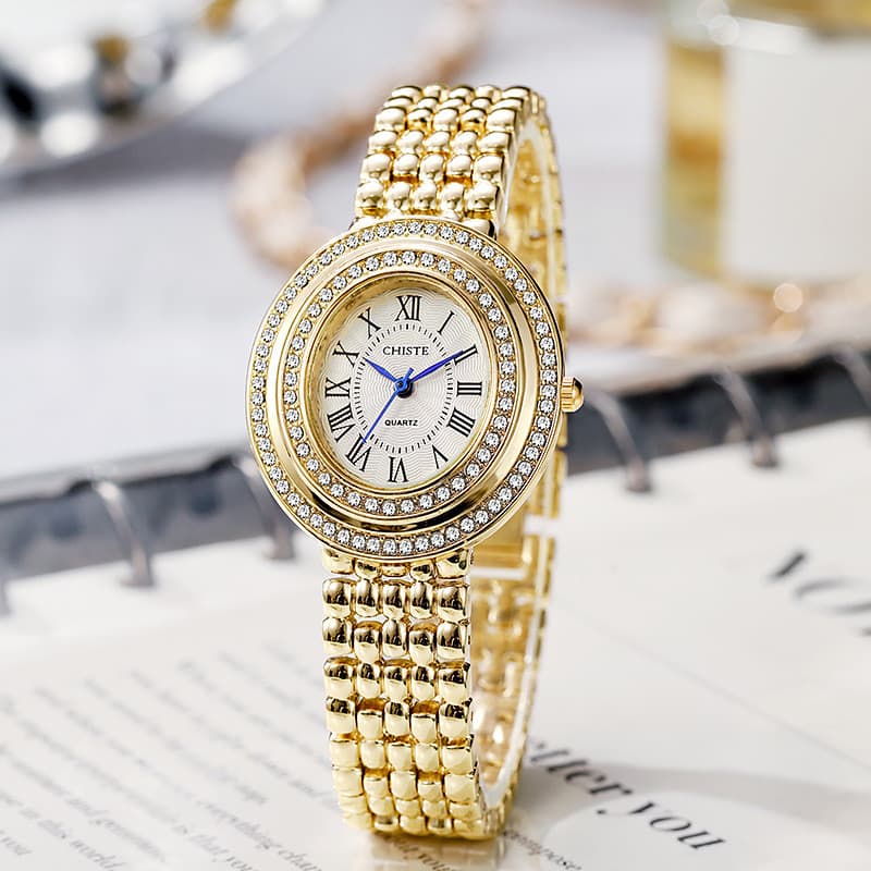 Relógio feminino relógio feminino transfronteiriço venda quente novos produtos mostrador grande relógio feminino nicho r