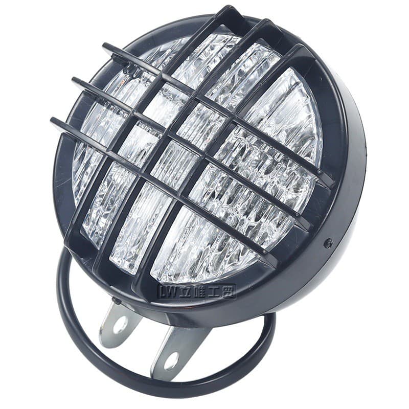 Farol para veículo elétrico, farol LED para motocicleta, luz auxiliar super brilhante para espelho retrovisor 12v, luz p