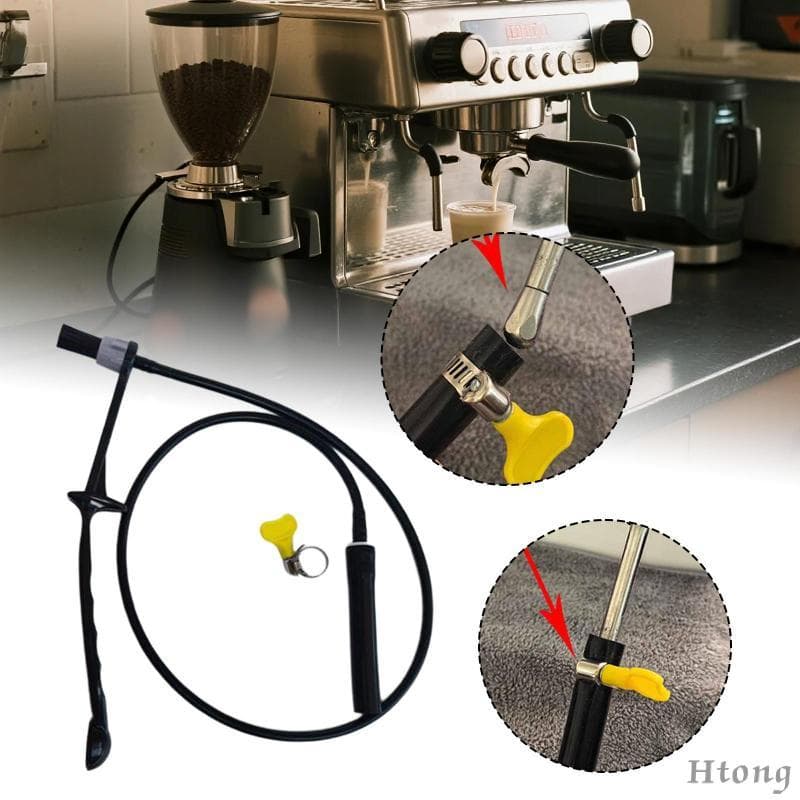 [Htong] Escova De Limpeza A Vapor Para Máquinas De Café Expresso , Acessório Máquina Com Mangueira
