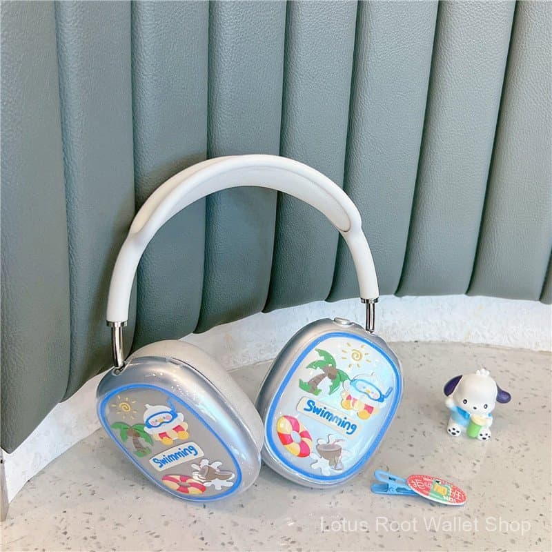Capa protetora para Apple AirPods Max, capa protetora para fones de ouvido Bluetooth Max over-ear, capa transparente 7.2
