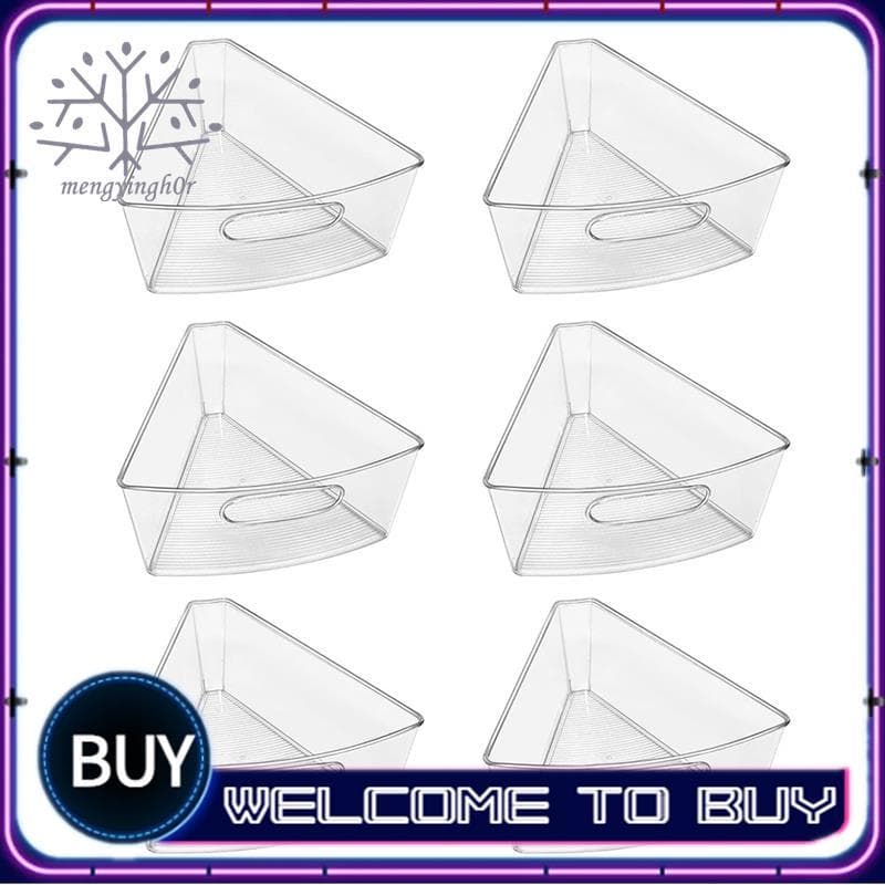 Lazy Susan Organizador Caixas Organizadoras De Armário Caixa Com Almofadas Antiderrapantes Rotativo De Plástico Transpar