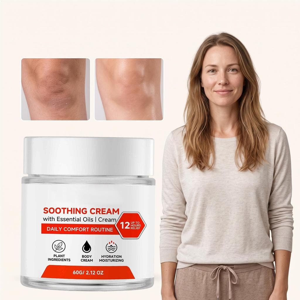 Creme Calmante Para A Pele O Corpo 60g , Hidratante , Suavizante , Áspera E Seca , Alívio Da Secura Sazonal , Corporal h