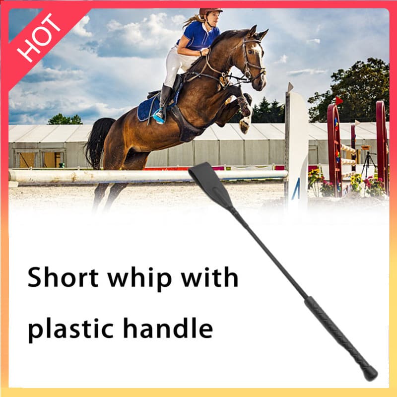 Conjunto De Chicote De Equitação SCB-1PC , PU Preto , Chicotes E Colheitas De Cavalos Equestre Esportivo