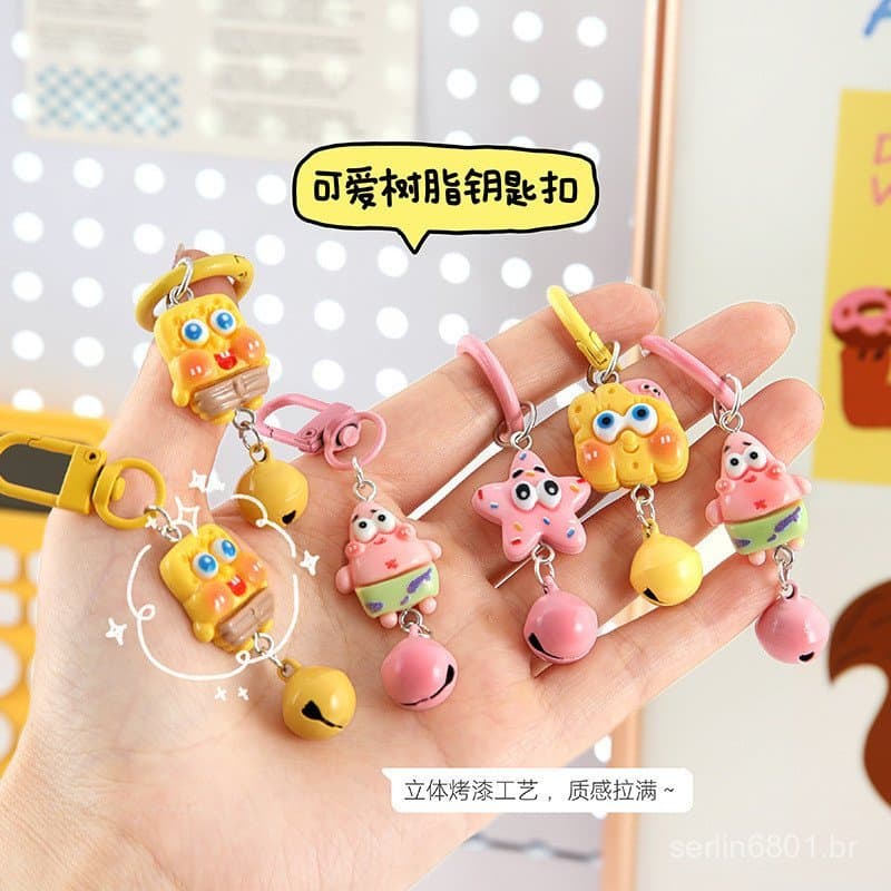 Acessórios de pingente, chaveiro de casal de meninas em desenho animado, presente para mochila, novo estilo fofo RXHD.