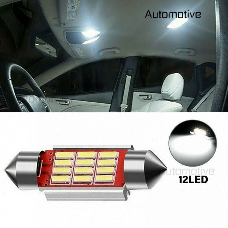 36mm 39mm 41mm C5W C10W 12 16 20 24 SMD 4014 Lâmpada LED CANBUS SEM ERRO Lâmpada Festoon Automotiva para Interior de Car