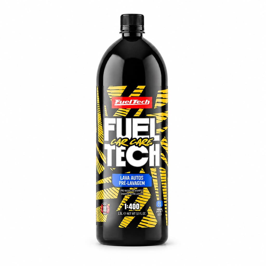 Lava Autos Pré-Lavagem FuelTech 1,5L remover sujeiras soltas