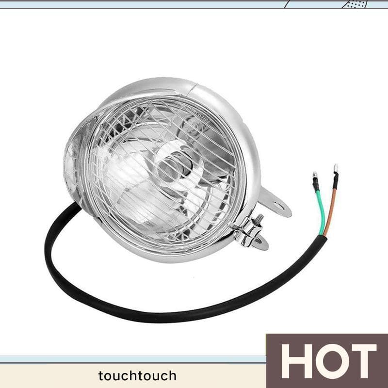 Luz Auxiliar Dianteira Da Motocicleta GN 125 Luzes De Nevoeiro Universais Para Farol Lâmpada Acessórios Lateral Externo