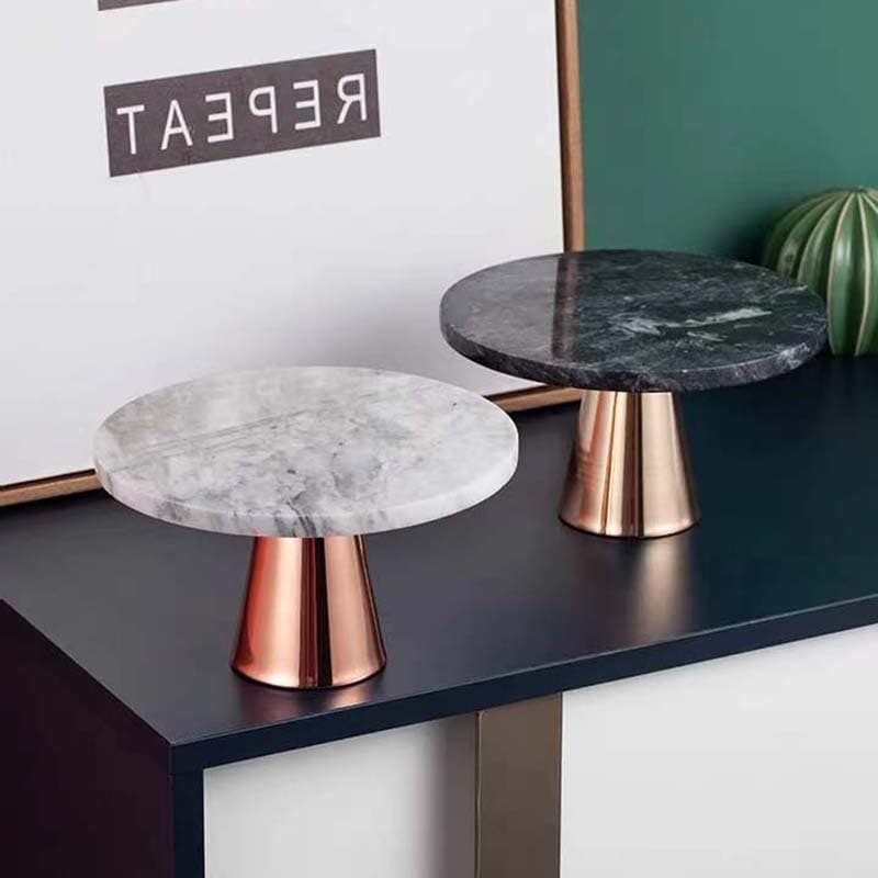 Nordic ins criativo bandeja de mármore Natural luz luxo bolo suporte sobremesa lanche placa mesa decoração bandeja