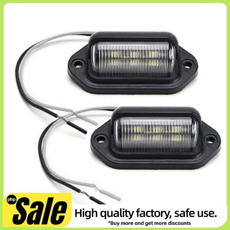 6 LED Luz De Placa De Licença Para Carros , Barcos , Motocicleta , Aeronaves Automotivas , Trailer De Caminhão , Lâmpada