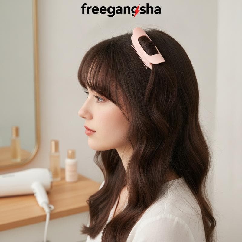 [FRE] Grampos De Cabelo Volumizadores Fofos Sem Vestígios , Calor , Alfinetes De Franja , Ferramentas Portáteis De Estil