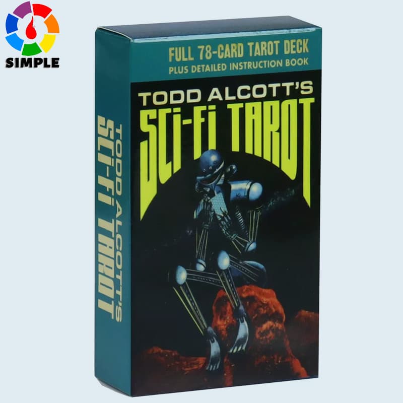 Carta de Tarô de Ficção Científica de Todd Alcott 0KFG