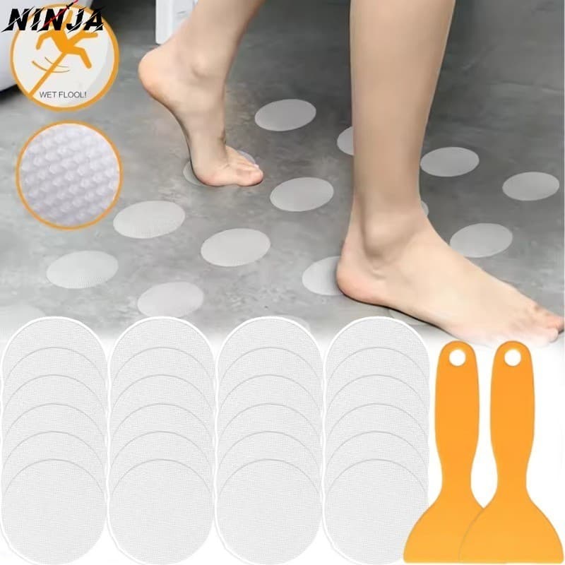 [Extreme] 1/2/3 Conjunto De Folhas Antiderrapantes Para Banheiro-Adesivos Chuveiro-Piso De Escadas De Banheira-Fita Anti