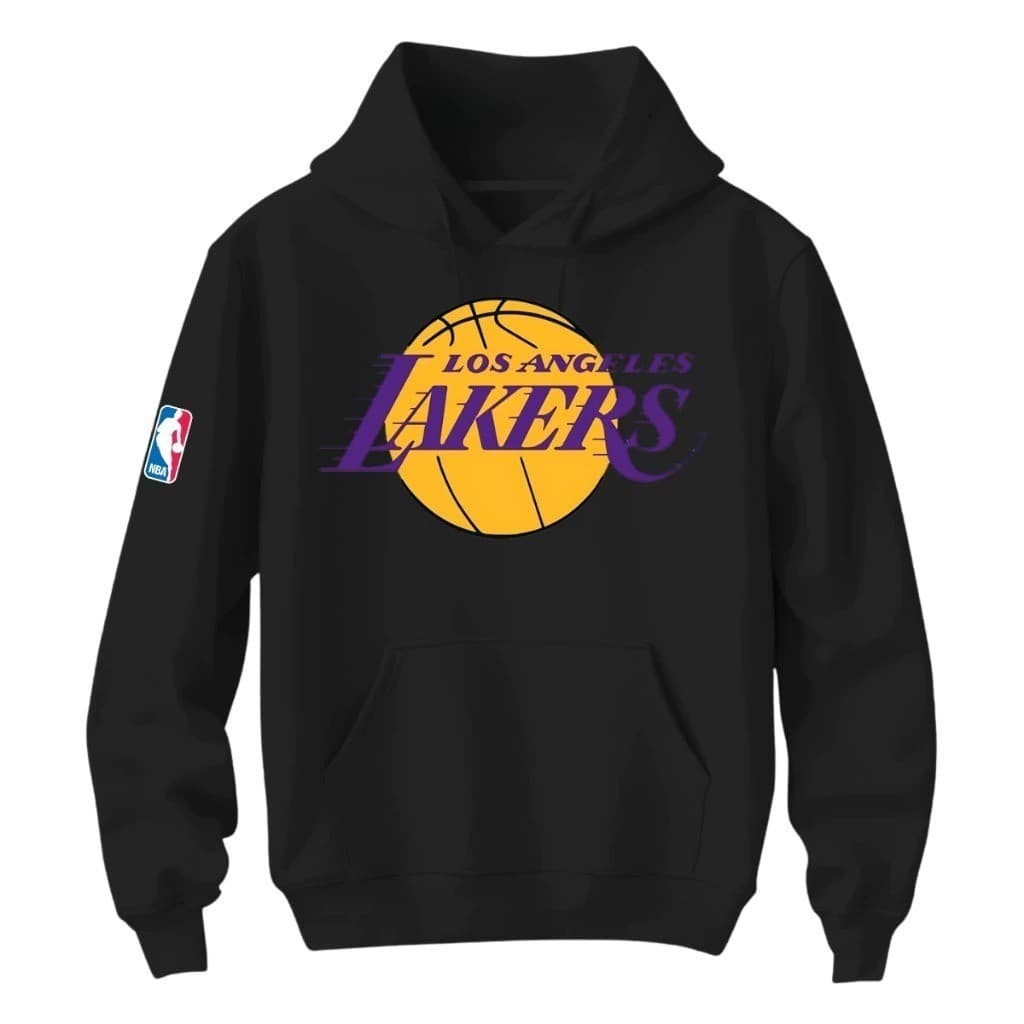 Moletom Canguru Los Angeles Lakers Blusa de Frio Time Basquete Oferta de Inverno