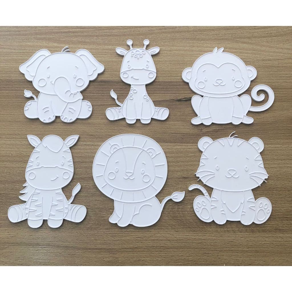 Kit com 06 Placas de Colorir 3D – Diversão, Criatividade e Aprendizado