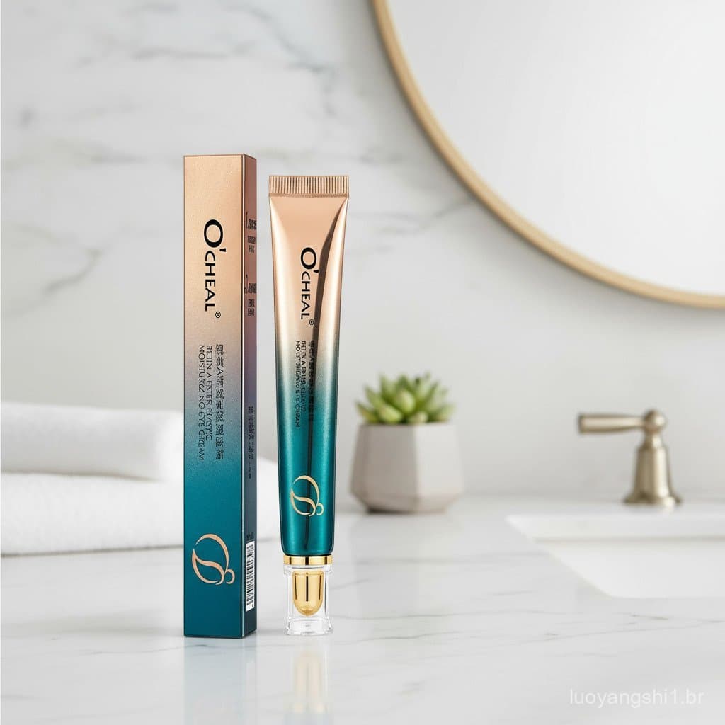 Pacote de Creme Hidratante para Olhos, Hidratante, Firmador, Redutor de Olheiras, Iluminador de Pálpebras, Suavizante
