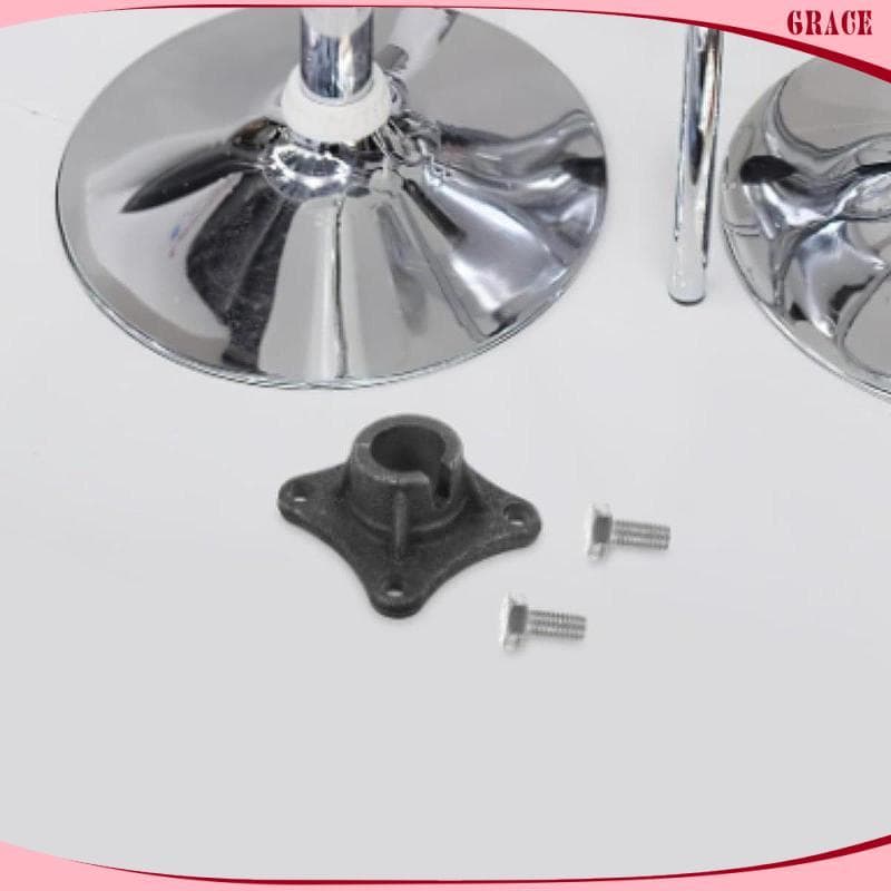 [Grace_sz] Placa De Base Para Cadeira De Barbeiro Assento De Substituição Giratória Montagem De Metal Peça De Reparo Res