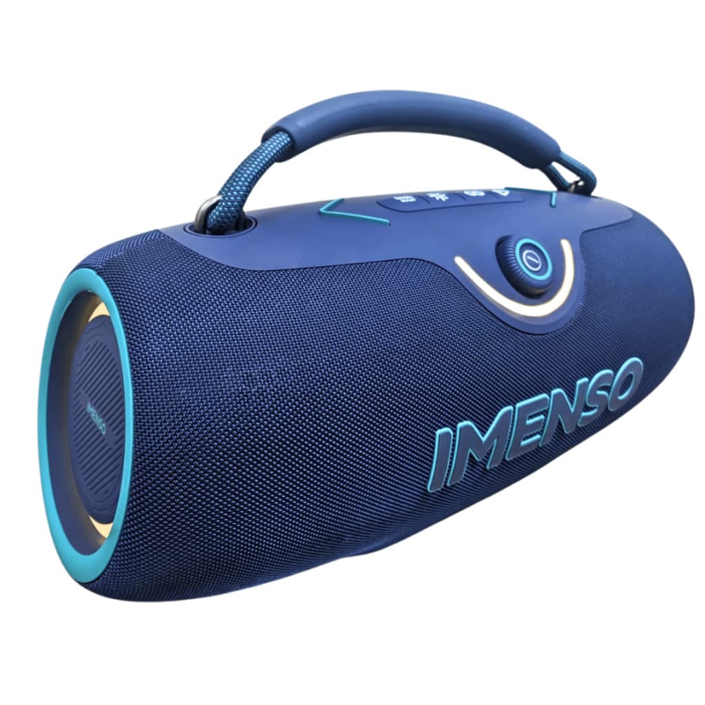 Caixa De Som Imenso 200W Bluetooth 5.3 RGB TWS