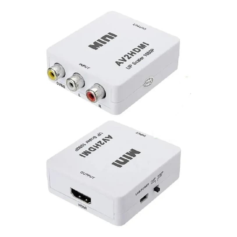 Conversor HDMI para VGA com Cabo Auxiliar e Resolução 1080p