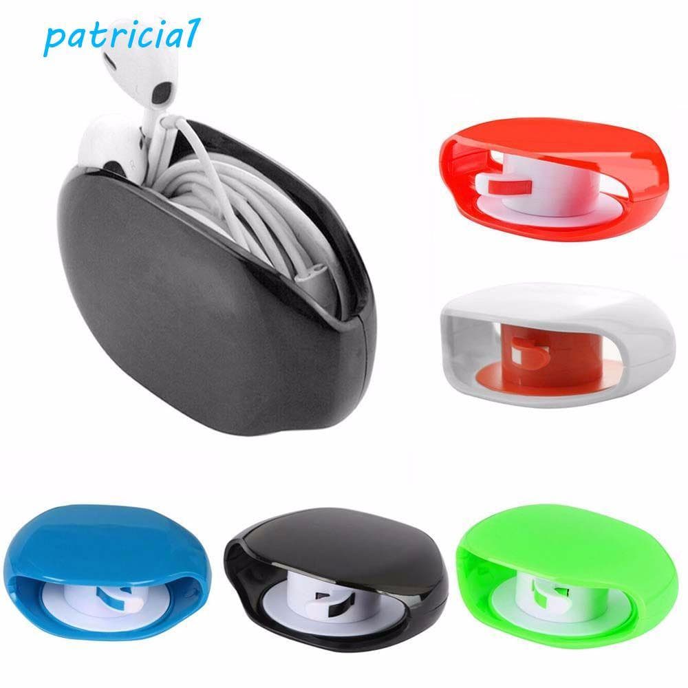 PATRICIA1 Enrolador De Fio Suporte Para Cabo De Mouse Gerenciamento De Mesa Armazenamento De Fone De Ouvido Portátil