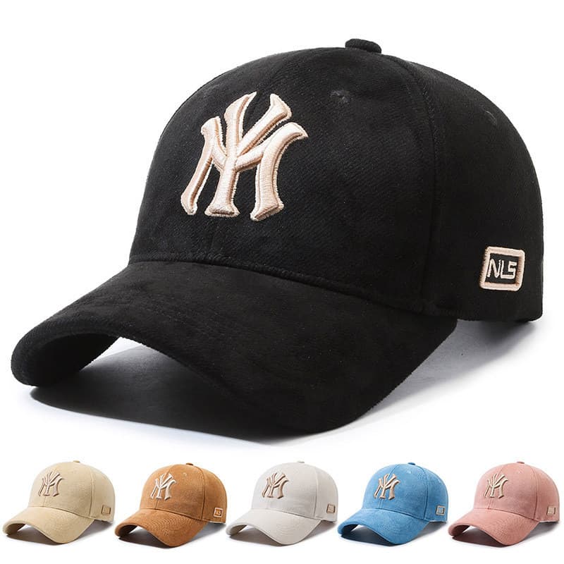 Boné De Beisebol Algodão Carta Bordado Snapback Bonés Pai Chapéus Ao Ar Livre Sol