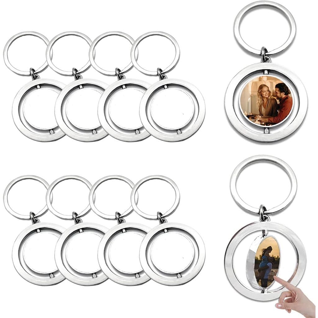 Chaveiros para Sublimação, Chaveiros em Branco, Chaveiros para Transferência Térmica, Chaveiros com Imagens em Ambos os