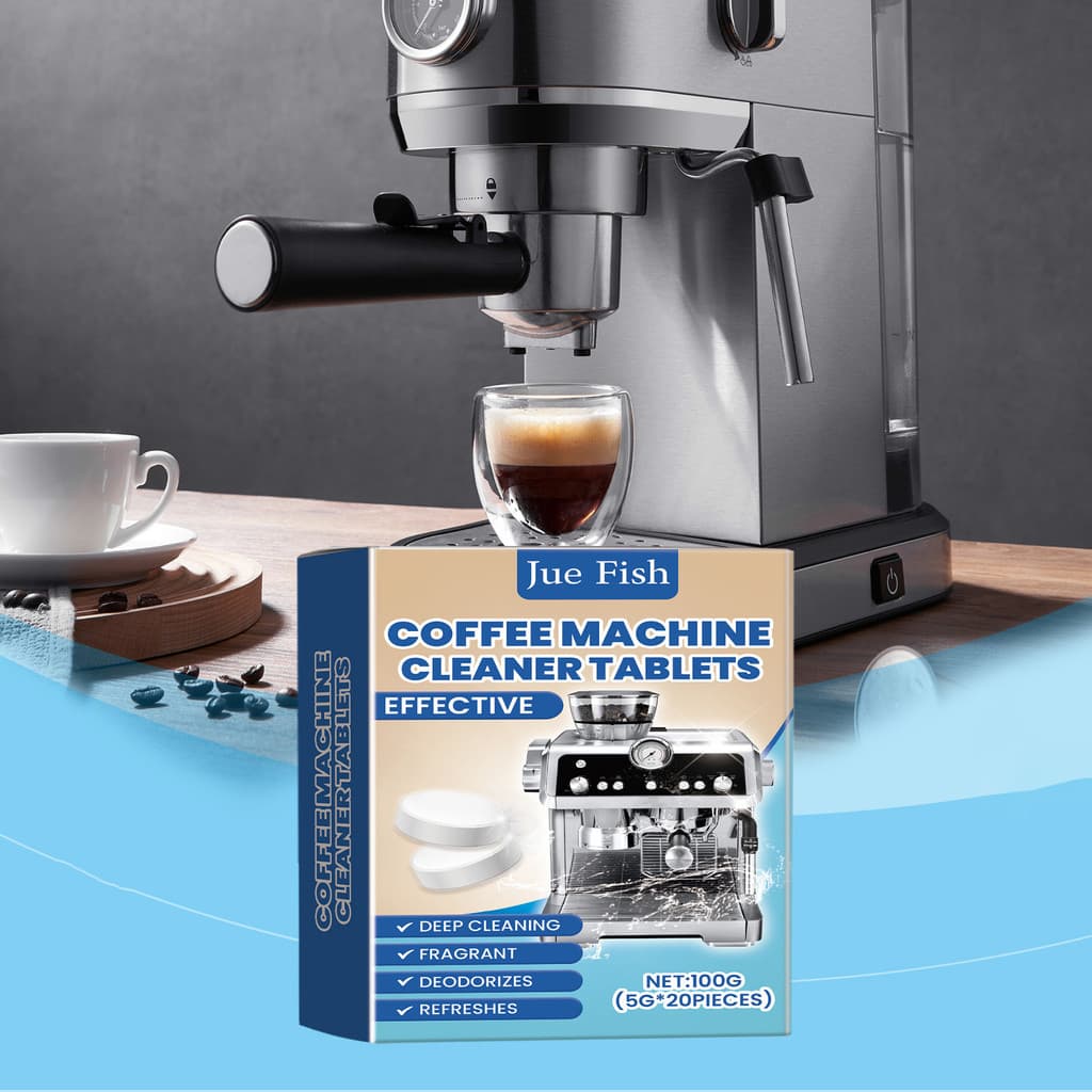 Comprimidos Efervescentes Para Limpeza De Máquina De Café 100g , Limpador De Cafeteira Remover Manchas , Graxa E Manuten